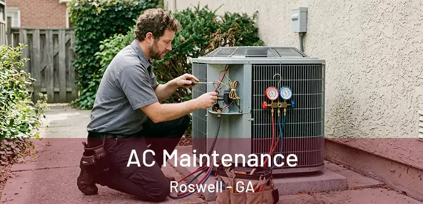 AC Maintenance Roswell - GA