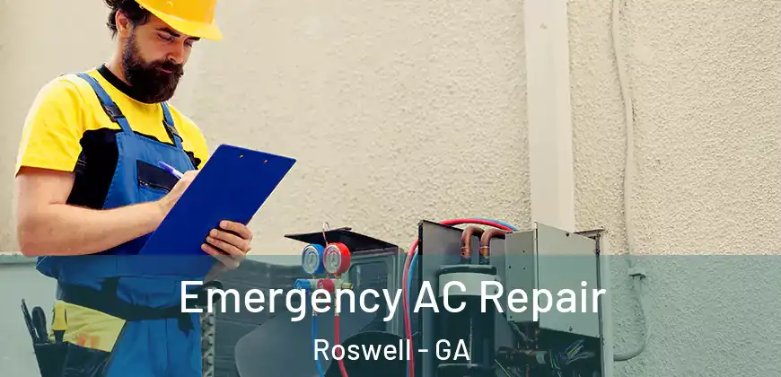 Emergency AC Repair Roswell - GA